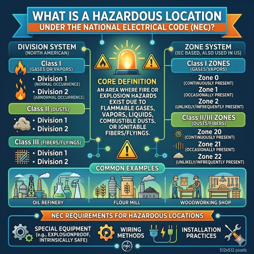 What Is a Hazardous Location Under the National Electrical Code?