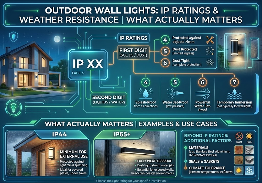 IP Ratings and Weather Resistance: What Actually Matters