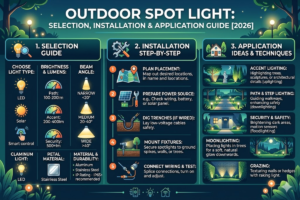 outdoor spot light