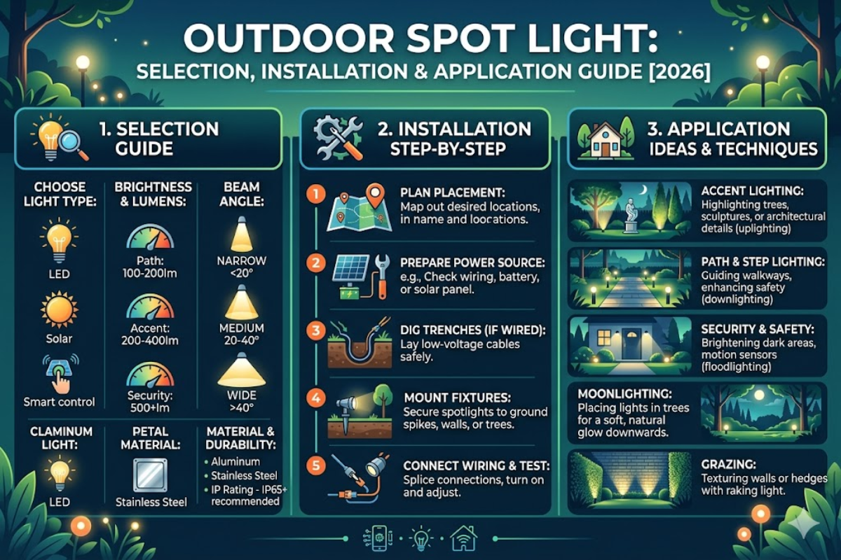 outdoor spot light