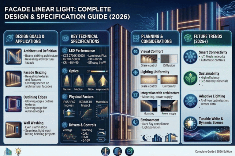 Facade Linear Light: Complete Design & Specification Guide (2026)