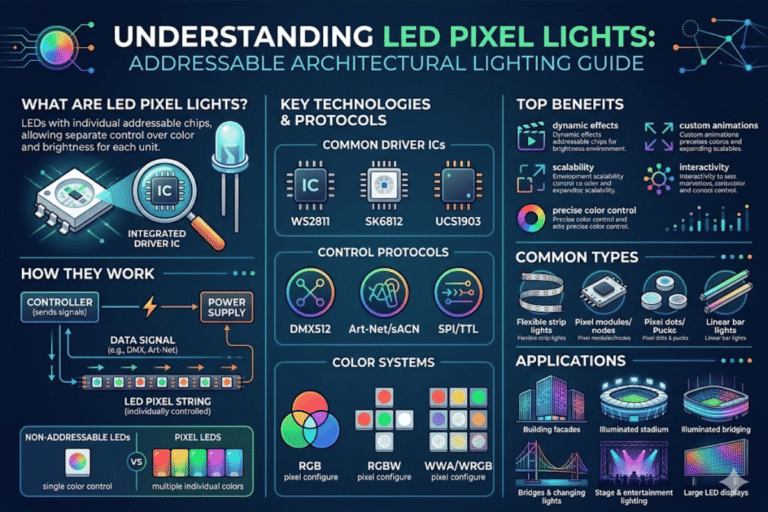 What Are LED Pixel Lights? A Complete Guide to Addressable Architectural Lighting
