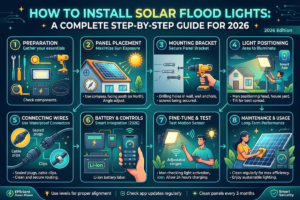 How to Install Solar Flood Lights: A Complete Step-by-Step Guide for 2026