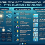 The Complete Guide to Swimming Pool Lights: Types, Selection & Installation