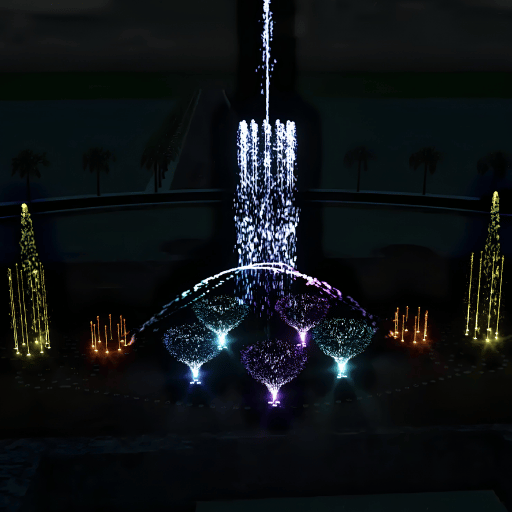 Fountain & Musical Water Show Lighting — DMX, RGBW, Synchronization