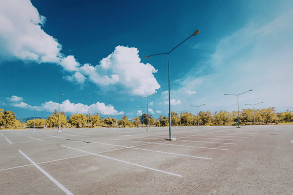 Commercial parking lots