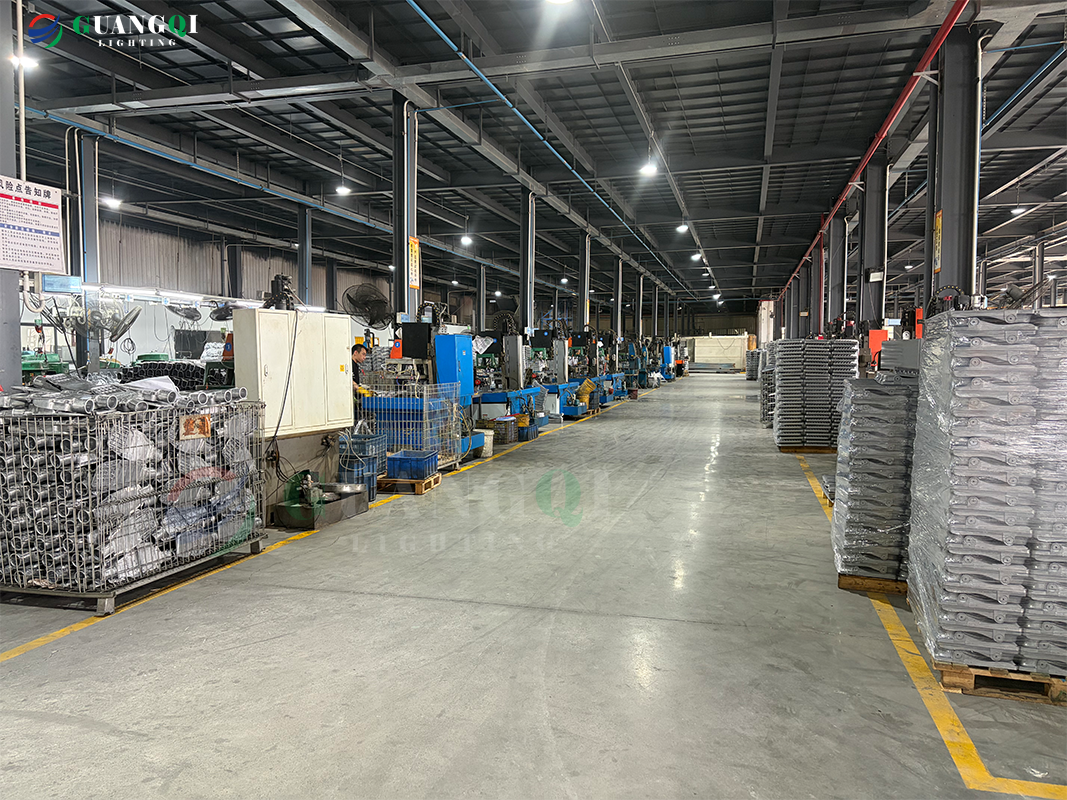 Guangqi Flood light die casting workshop - in house tooling fabrication