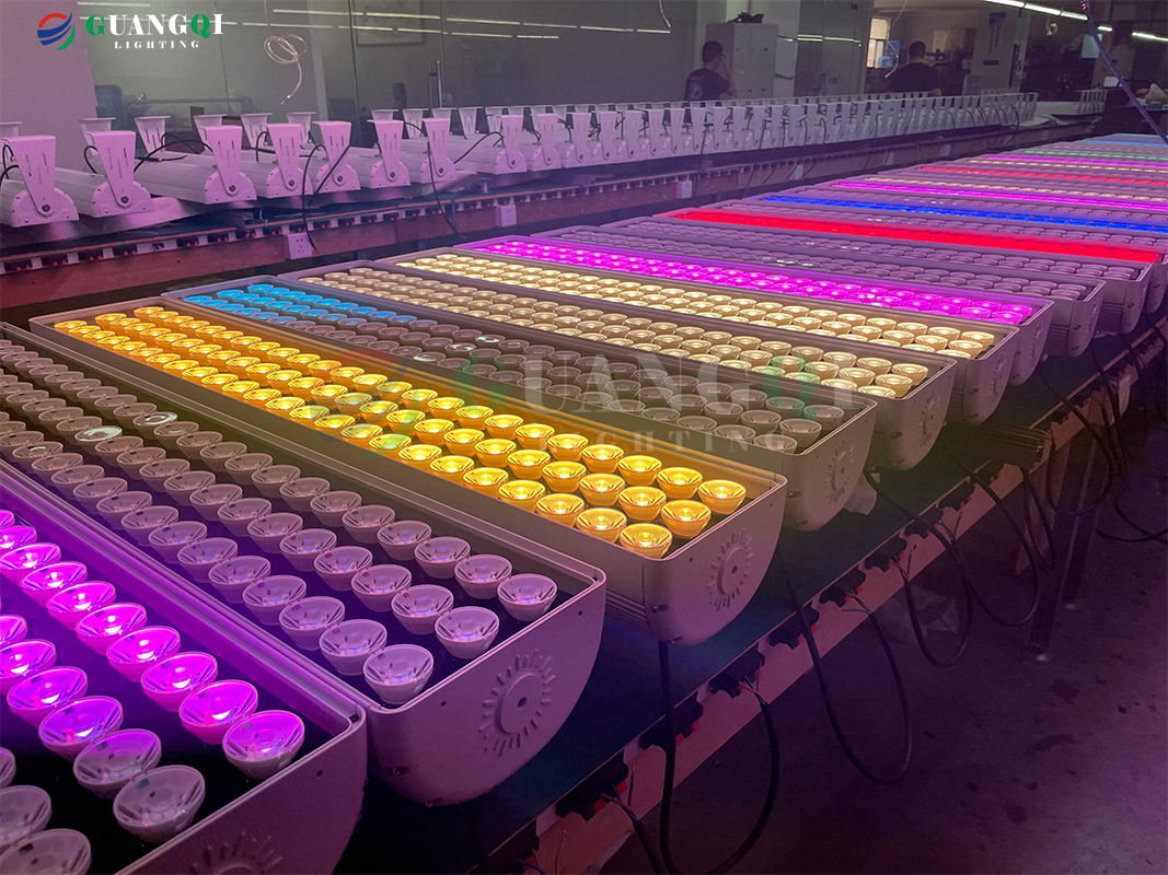 Guangqi LED light fixture lamp body assembly line parts