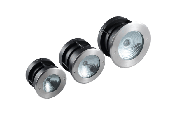 LED Inground Light models and sizes