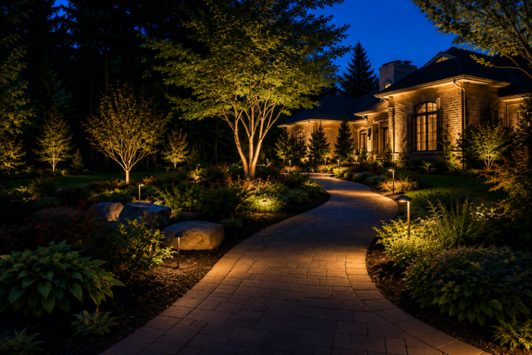 Landscape Lighting Design: Complete Guide to Functions, Techniques & 7-Step Planning