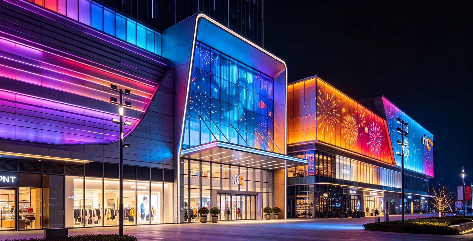 Middle East Commercial Complex Facade