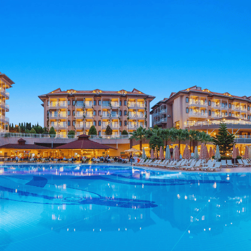 Hospitality resort villa public spaces lighting