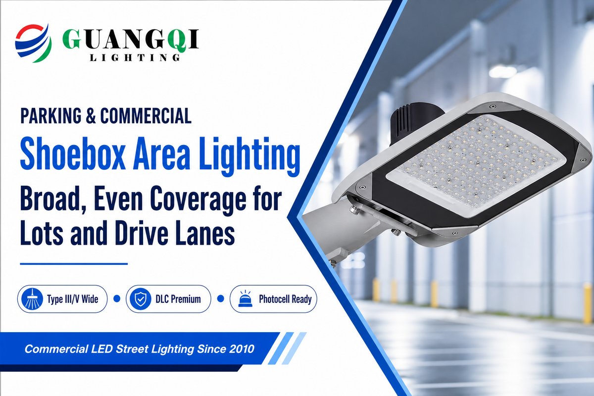 Parking Lot and Commercial Property Applications — Guangqi Lighting