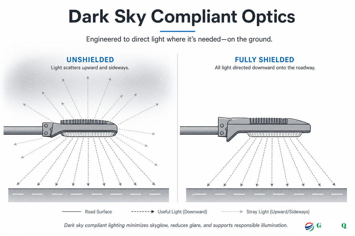 Dark Sky Compliance and Growing Light-Trespass Rules — Guangqi Lighting