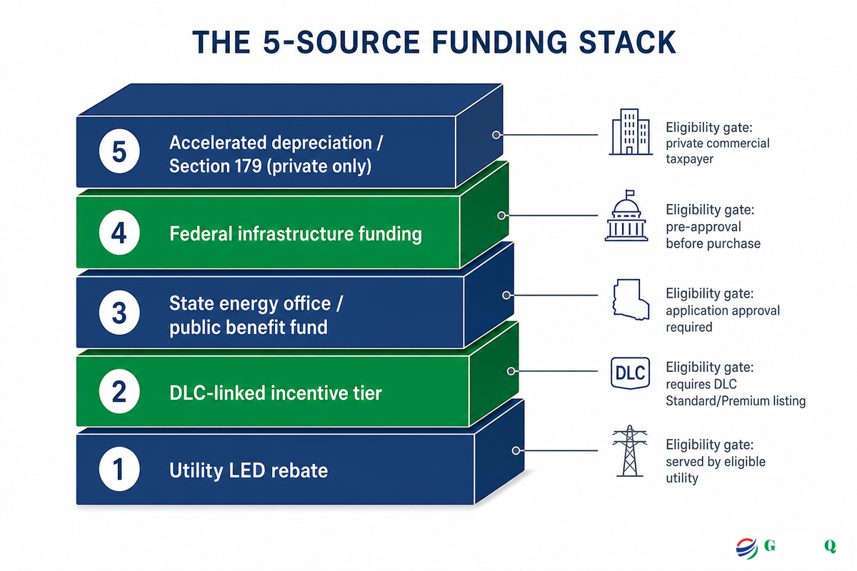 DOE, Utility & DLC Rebate Programs: How to Fund the Upgrade — Guangqi Lighting