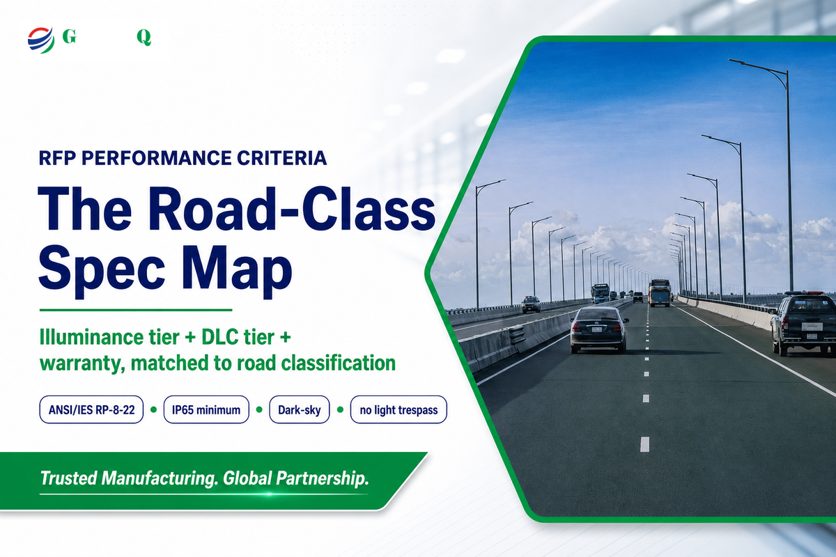 Writing a Street Light RFP: What Performance Criteria to Require — Guangqi Lighting