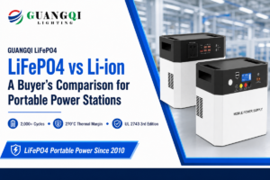 LiFePO4 vs Li-ion Battery for Portable Power Stations