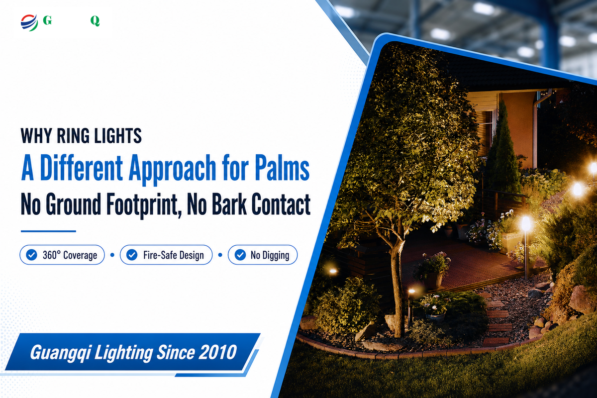 Why Palm Trees Need a Different Lighting Approach Than Other Trees — Guangqi Lighting