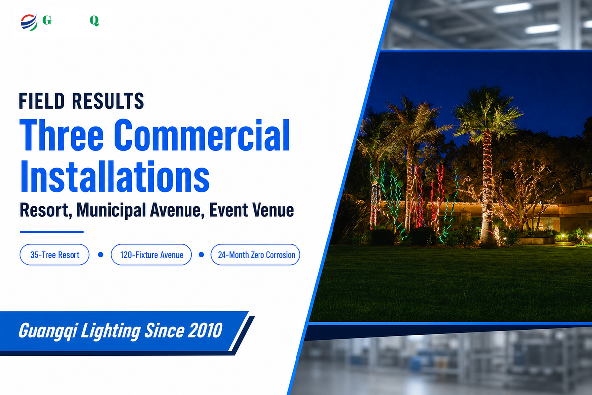 Three Commercial Installations: What Ring Lights Delivered in the Field — Guangqi Lighting
