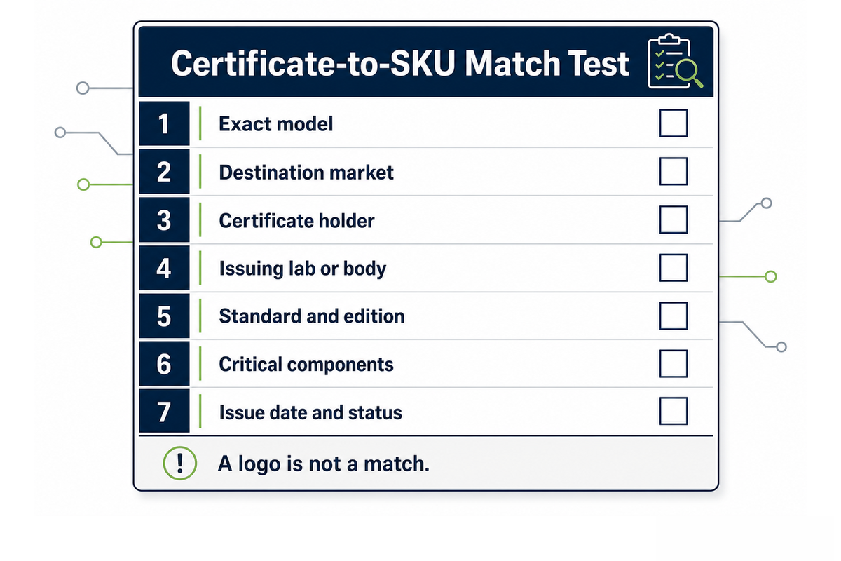Match Every Compliance Document to the Exact SKU and Market
