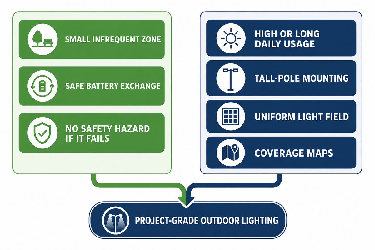 Where Battery Powered Spotlights Fit - and When Wiring or Project-Grade Lighting Should Take Over — GQLAMP