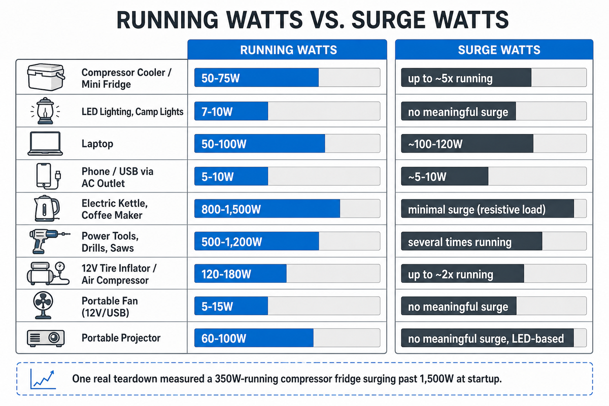 Matching Output Wattage to What You'll Run — Guangqi Lighting