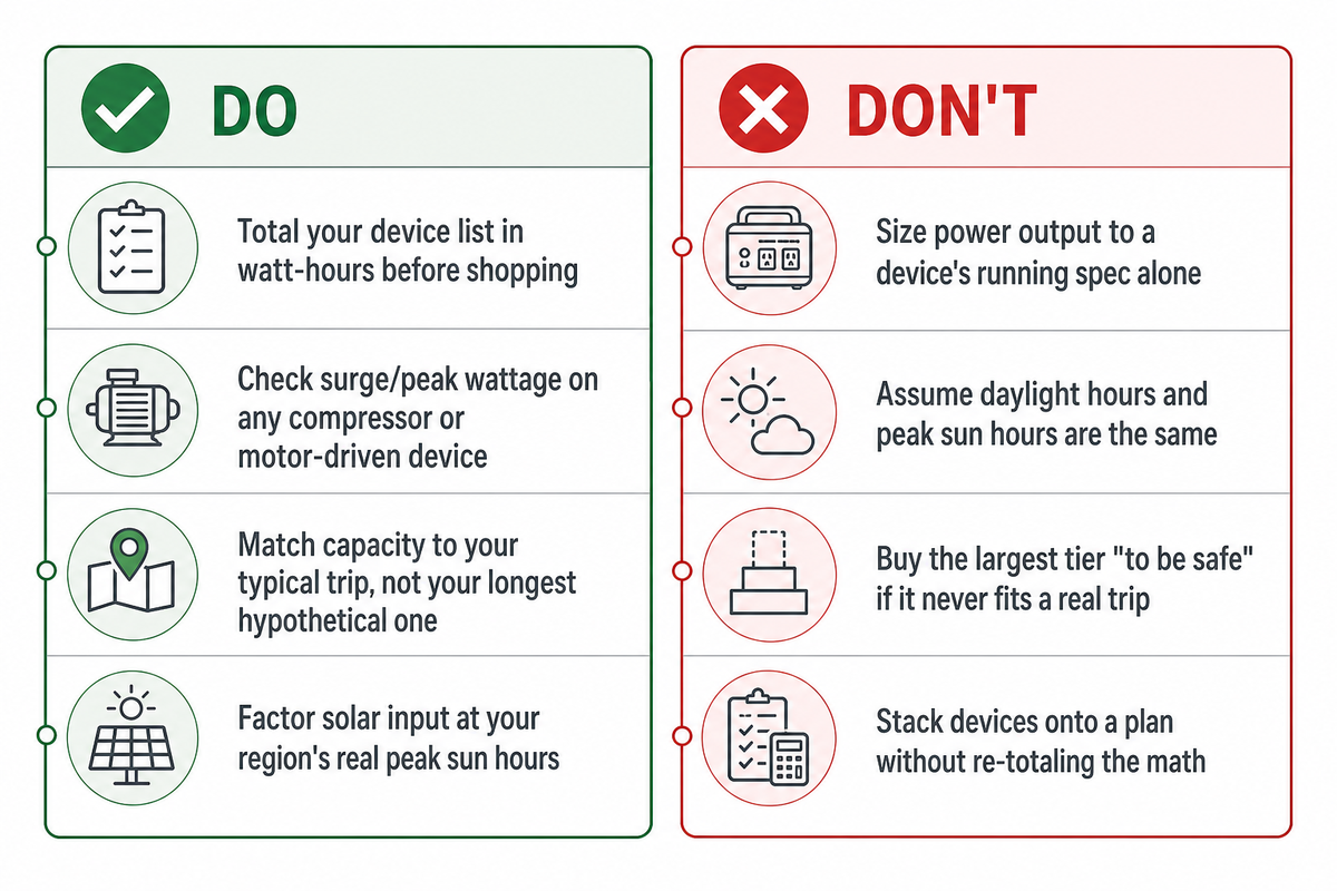 Common Sizing Mistakes — Guangqi Lighting
