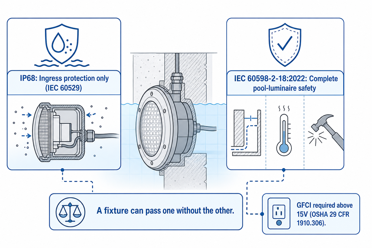 Underwater LED Pool Light Technology: The Certifications That Actually Matter — GQLAMP