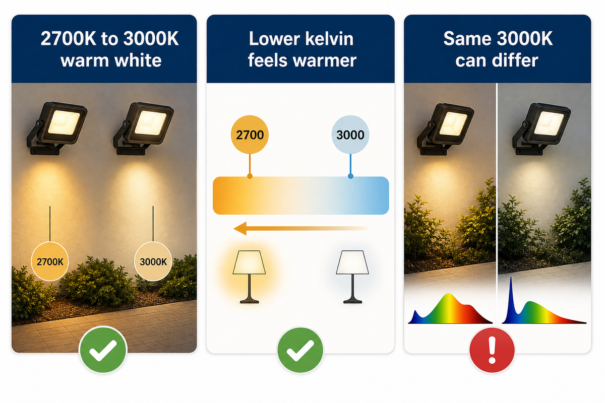 What Color Is a Warm White Light Bulb?