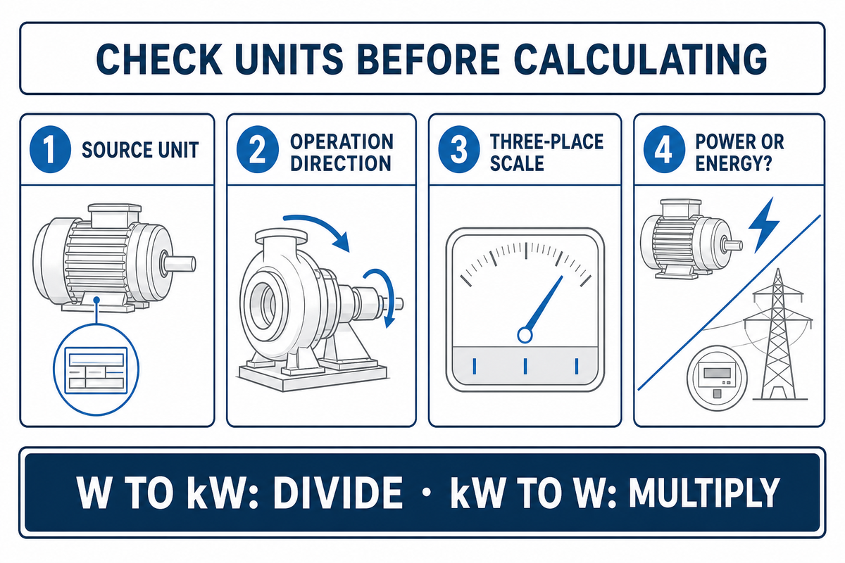 Common Watts-to-Kilowatts Mistakes — Guangqi Lighting