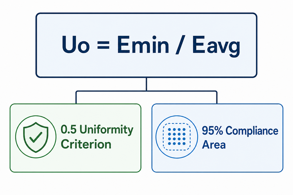 Uniformity Ratios and Fixture Spacing — Guangqi Lighting