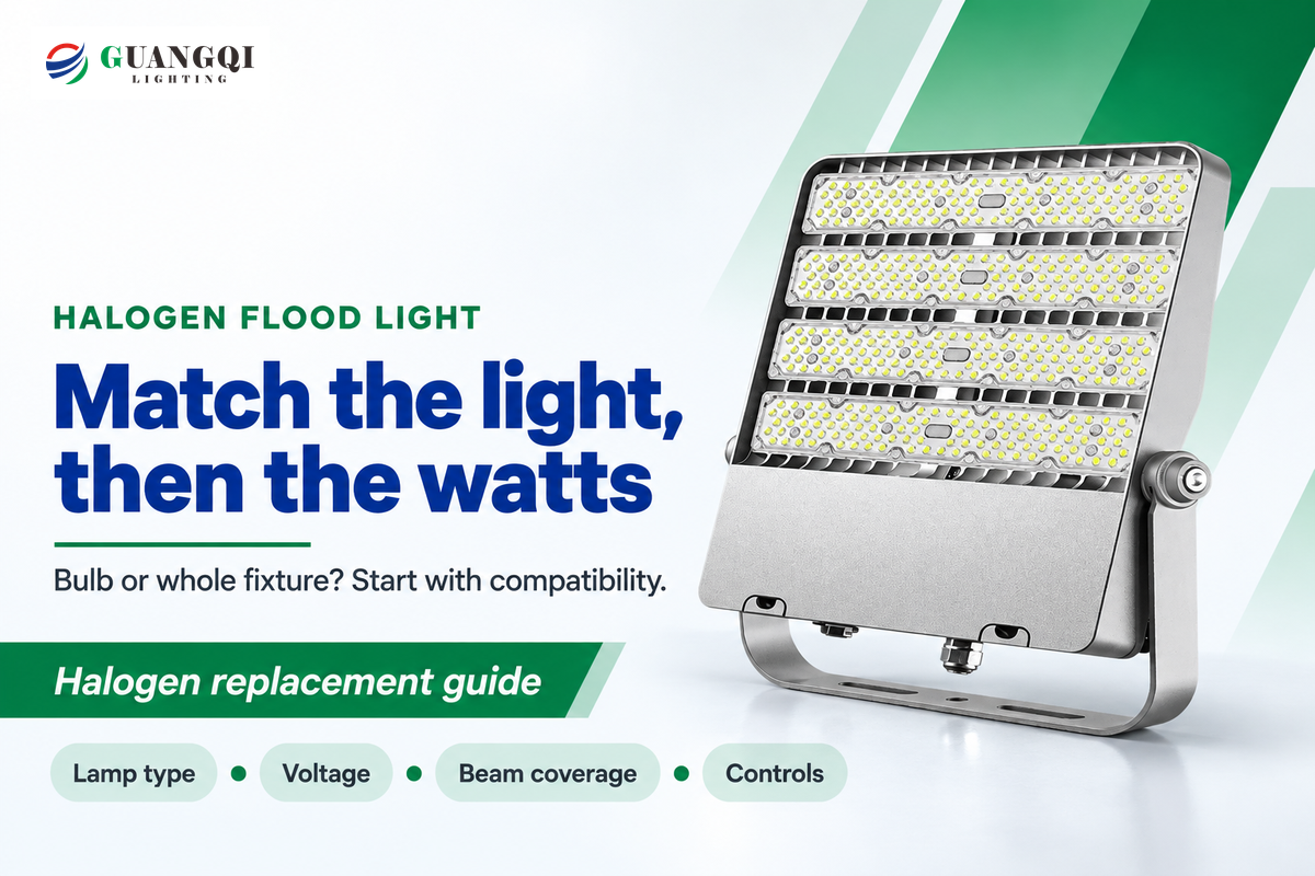 Halogen Flood Light: 5 LED Replacement Checks
