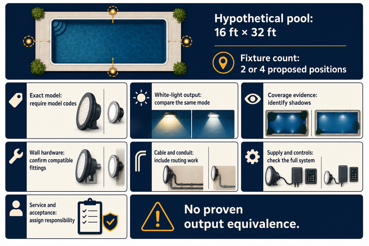 Two and four are unproven alternative layouts; dated Hayward model examples and editorial scope comparison.