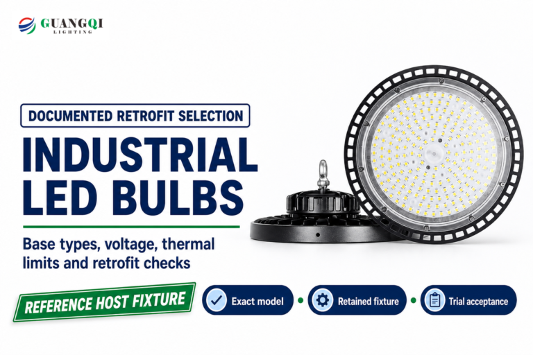 Industrial LED Bulbs: Bases, Voltage & Heat [Checklist]
