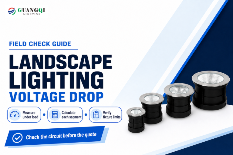 Landscape Lighting Voltage Drop: 3 Checks Before Repairs