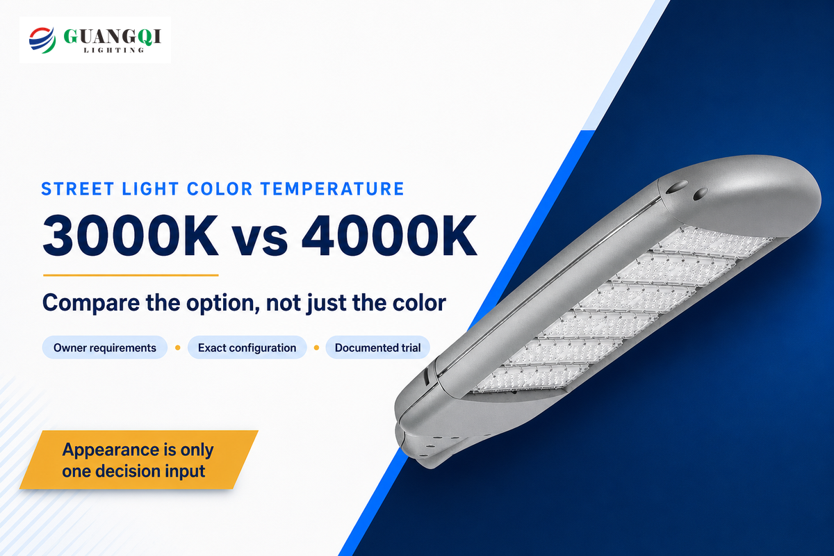 Street Light Color Temperature: 3000K vs 4000K